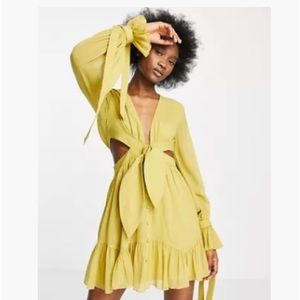 ASOS NWT flowy mini dress